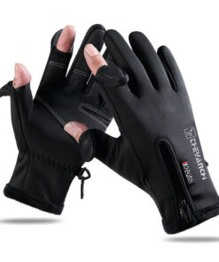 Elosung Convertible Fingerless Touchscreen Gloves - Image 1