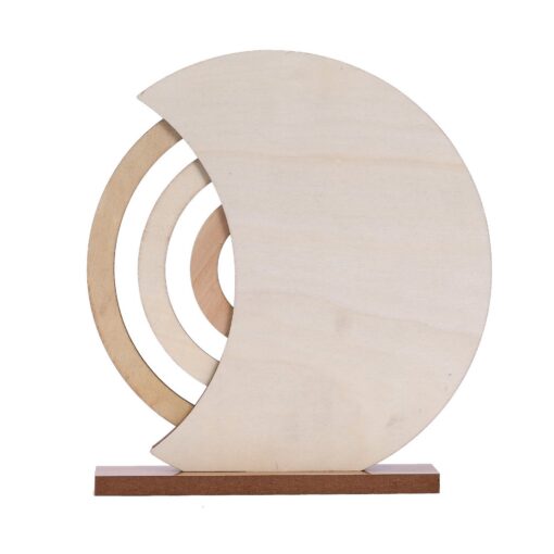 Elosung Rustic Perpetual Wooden Calendar – image 4