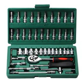 Elosung 46-Piece Socket Set, 72-Tooth Ratchet – image 1