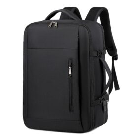 Elosung Expandable Backpack with USB Port – image 1