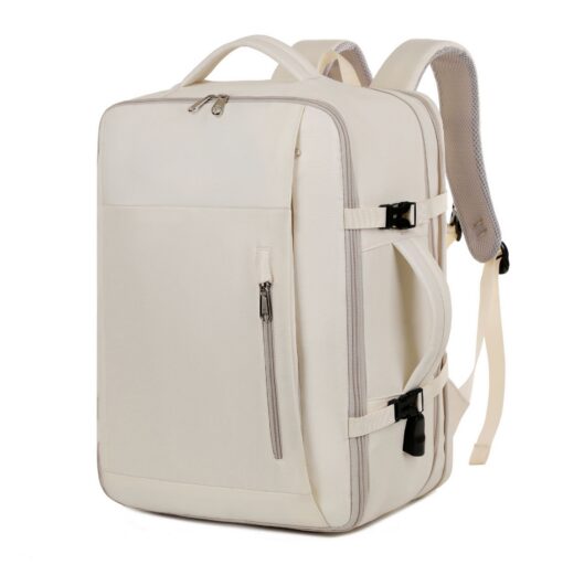 Elosung Expandable Backpack with USB Port – image 1
