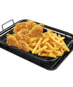 Elosung Gold Non-Stick BBQ Grill Basket - Image 3