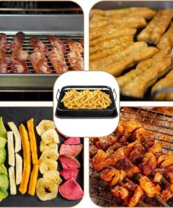 Elosung Gold Non-Stick BBQ Grill Basket - Image 4