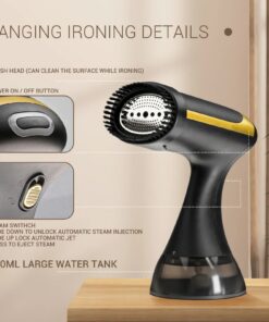 Elosung Handheld Garment Steamer, Compact Travel Design - Image 5