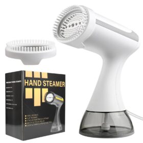 Elosung Portable Handheld Garment Steamer, White – image 1