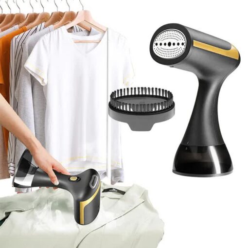 Elosung Portable Handheld Garment Steamer, White – image 4