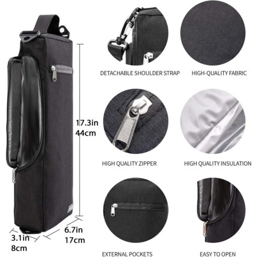 Elosung Insulated Cooler Bag for 6 Cans – image 2