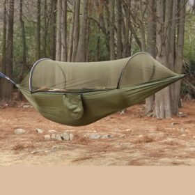 Elosung Camping Hammock with Mosquito Net – image 1