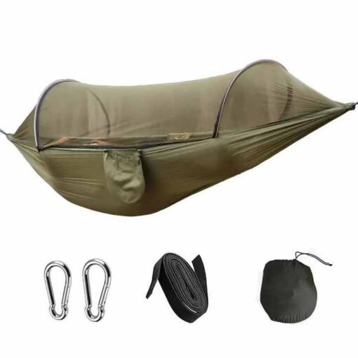 Elosung Camping Hammock with Mosquito Net – image 2