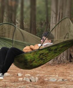Elosung Camping Hammock with Mosquito Net - Image 3