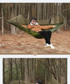 Elosung Camping Hammock with Mosquito Net - Image 4