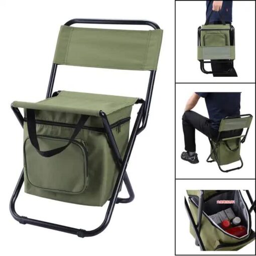 Elosung 3-in-1 Camping Chair with 10L Cooler – image 2