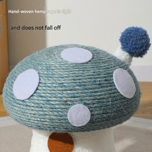 Elosung Mushroom Cat Scratching Post with Anti-Slip Base – image 4