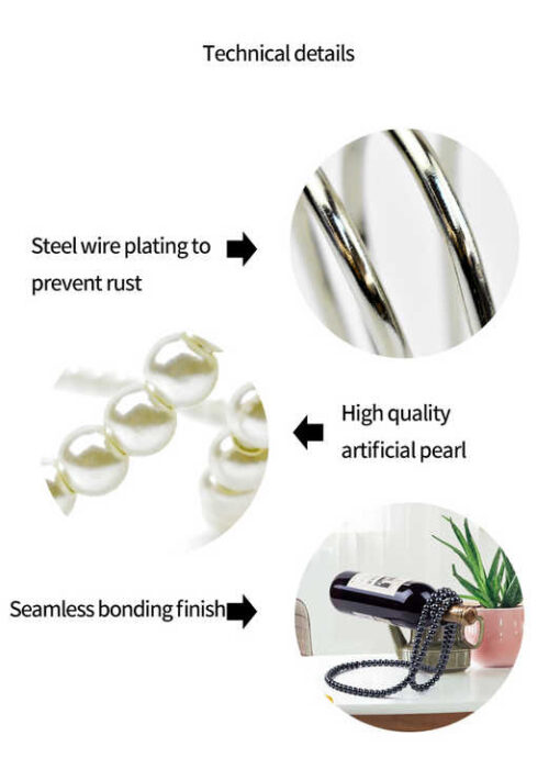 Elosung Floating Pearl Wine Bottle Holder – image 4