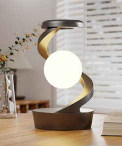 Elosung Grey Rotating RGB Levitation Lamp - Image 5