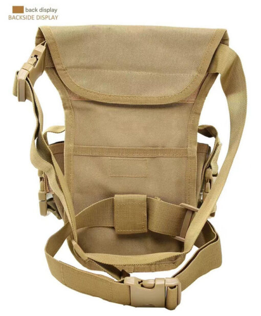 Elosung Black Tactical Leg Bag, 900D Oxford – image 4