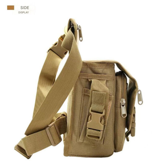 Elosung Black Tactical Leg Bag, 900D Oxford – image 5