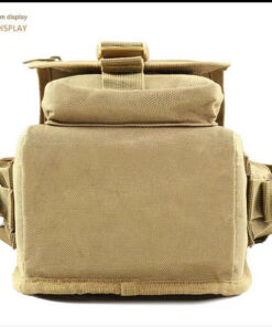 Elosung Black Tactical Leg Bag, 900D Oxford - Image 6