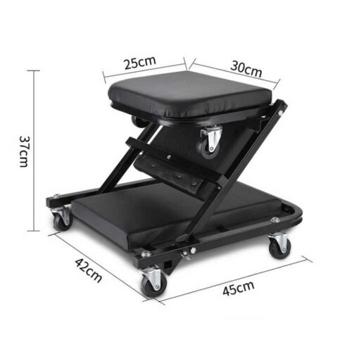 Elosung 36 Inch Mechanic Creeper Adjustable Height – image 2