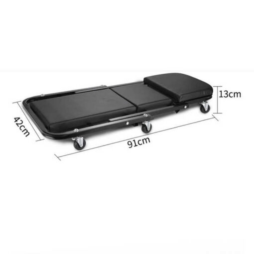 Elosung 36 Inch Mechanic Creeper Adjustable Height – image 3