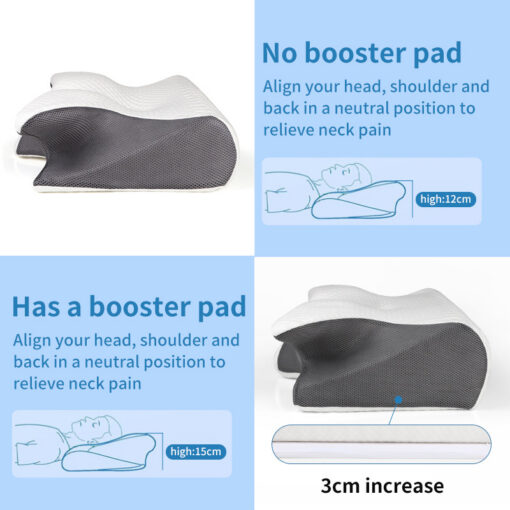 Elosung Contour Memory Foam Pillow 61cm – image 3