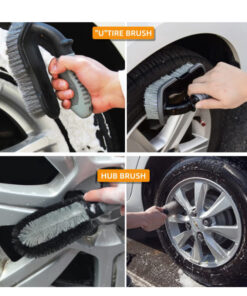 Elosung 9-Piece Car Wash Kit with Wheel Brushes - Image 4