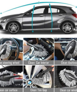 Elosung 9-Piece Car Wash Kit with Wheel Brushes - Image 6