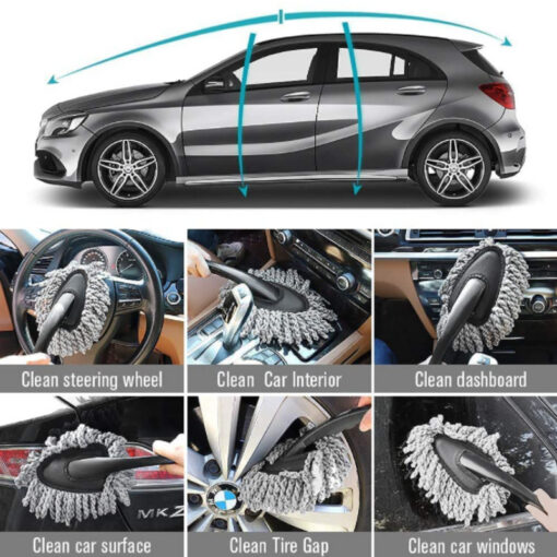Elosung 9-Piece Car Wash Kit with Wheel Brushes – image 6