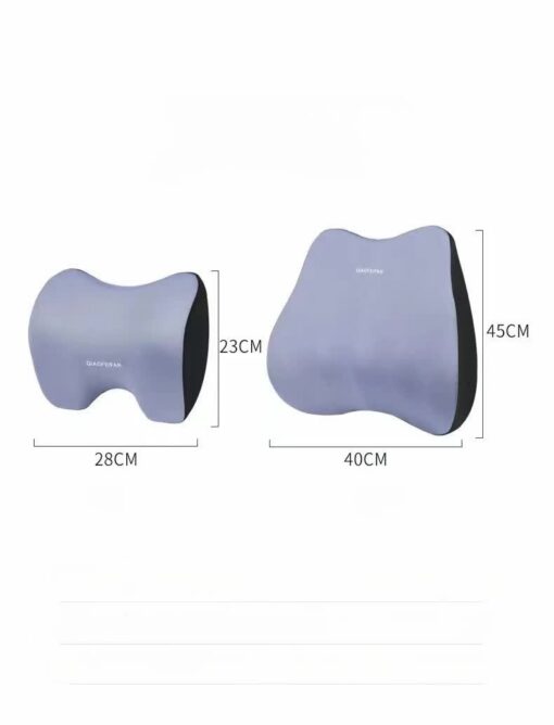 Elosung Black Memory Foam Car Seat Support Set – image 4