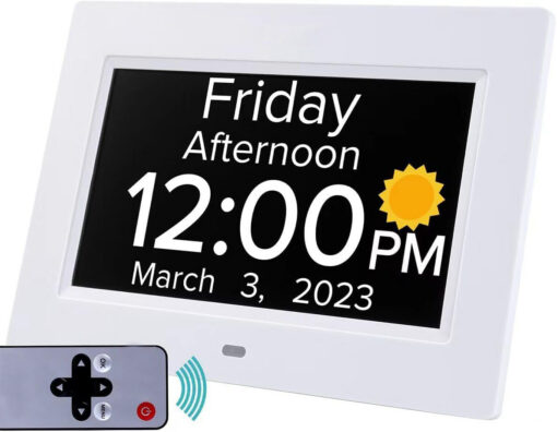 V888-ELOSUNG18094-202503211525-00.jpg Elosung 7 Inch Digital Day Clock Auto Dimming – image 1