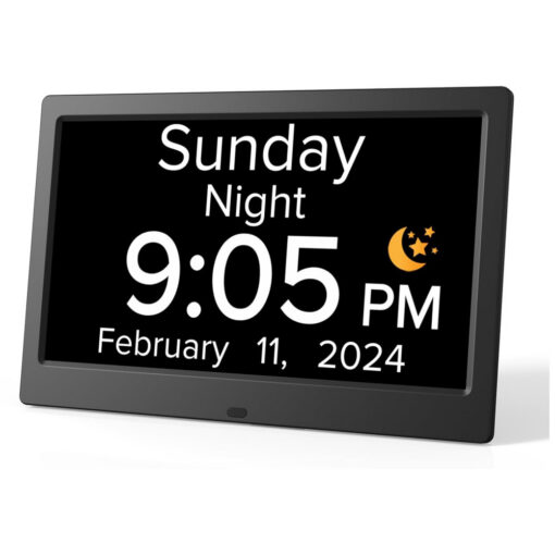 V888-ELOSUNG18097-202503211531-00.jpg Elosung 10.1 Inch Digital Clock with Medication Reminders – image 1