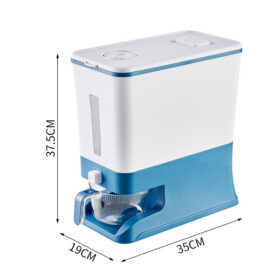 Elosung 10kg Rice Dispenser with Press Control – image 1