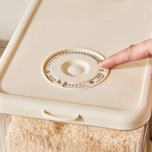 Elosung 10kg Rice Dispenser with Press Control – image 4