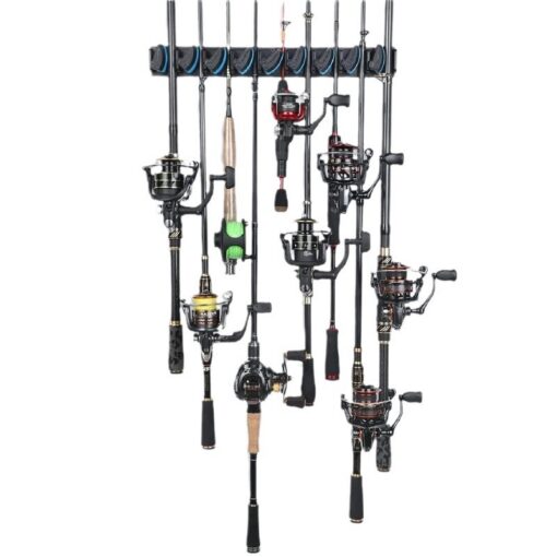 Elosung Fishing Rod Rack 9-Slot ABS – image 5