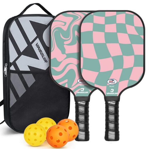 Elosung Pickleball Paddle Set with Honeycomb Core – image 3