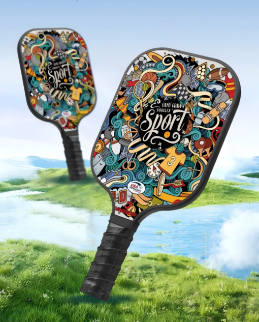 Elosung Pickleball Paddle Set with Honeycomb Core – image 4