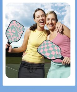 Elosung Pickleball Paddle Set with Honeycomb Core - Image 9