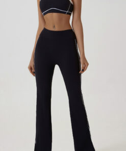 Elosung Pink Flared Activewear Set Size XL - Image 5