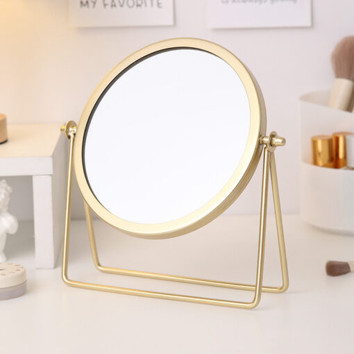 V888-ELOSUNG20733-202503030959-00.jpg Elosung Gold 360° Tabletop Makeup Mirror – image 1