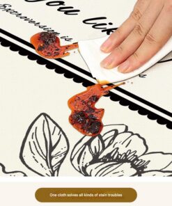 Elosung PVC Tablecloth 140 x 220 cm Oil Resistant - Image 5