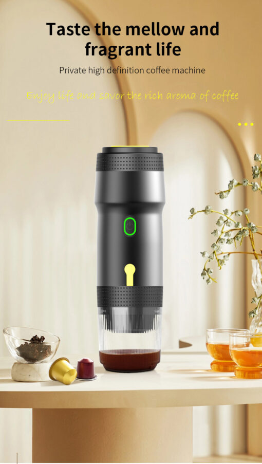 Elosung Portable Espresso Maker with 72W Heating – image 2