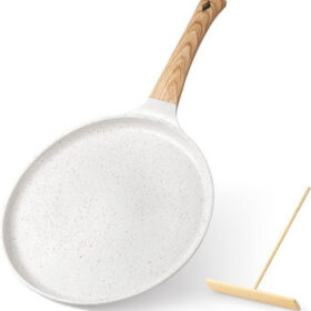 Elosung White 28cm Non-Stick Crepe Pan – image 1