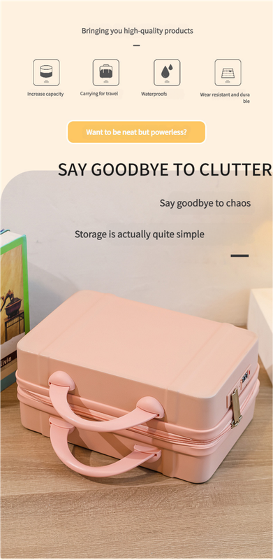 Elosung Lightweight ABS Mini Suitcase – image 2
