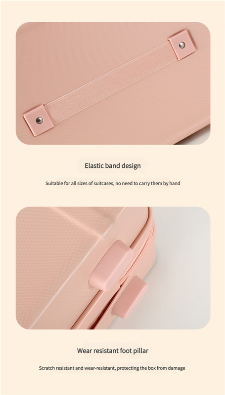 Elosung Lightweight ABS Mini Suitcase – image 3