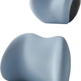 Elosung Blue Memory Foam Car Headrest & Lumbar Set – image 1