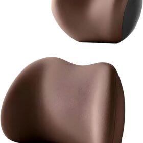 Elosung Brown Car Cushion Set with Memory Foam – image 1