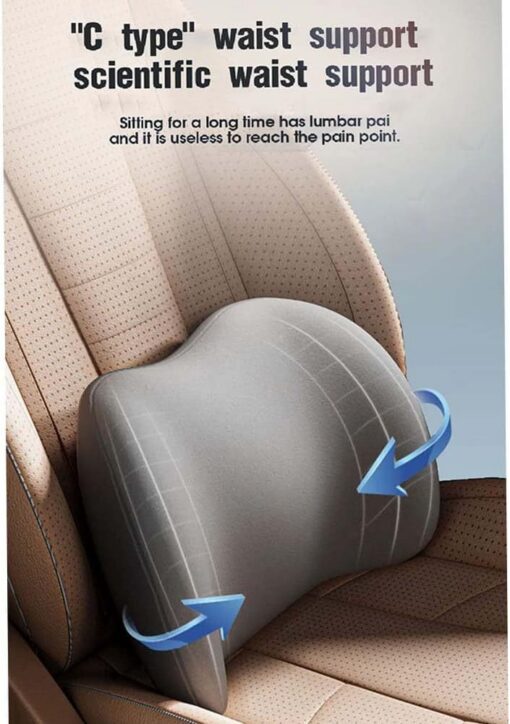 Elosung Brown Car Cushion Set with Memory Foam – image 5