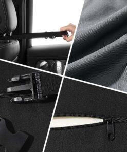 Elosung Brown Car Cushion Set with Memory Foam - Image 7