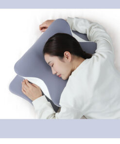 Elosung Butterfly Memory Foam Pillow, Light Pink - Image 6