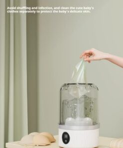 Elosung Mini Washing Machine with USB-C Charging - Image 7